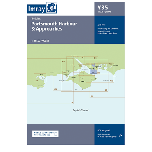 Imray - Y35 - Portsmouth Harbour and Approaches