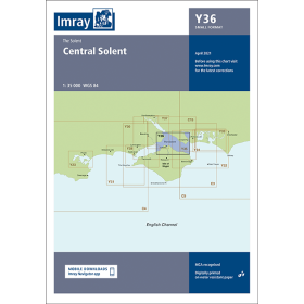 Imray - Y36 - Central Solent