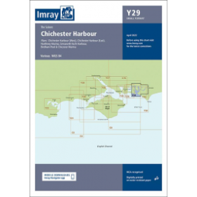 Carte marine Imray - Y29 - Chichester harbour