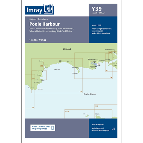 Imray - Y39 - Poole Harbour