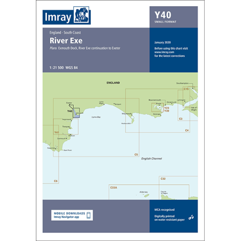 Imray - Y40 - River Exe