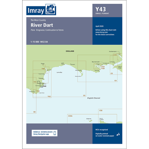 Imray - Y43 - River Dart