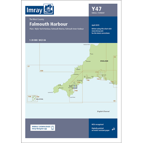 Imray - Y47 - Falmouth harbour