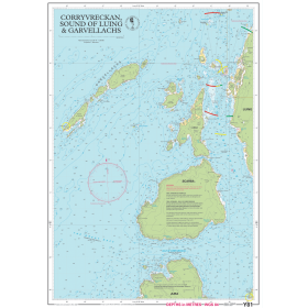 Imray - Y81 - Corryvreckan, Sound of Luing and Garvellachs