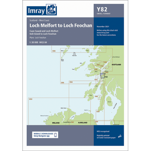 Imray - Y82 - Loch Melfort to loch Feochan