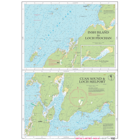 Carte marine Imray - Y82 - Loch Melfort to loch Feochan