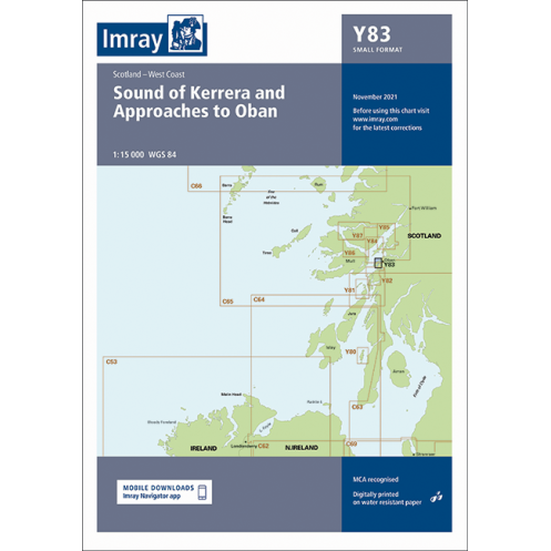 Imray - Y83 - Sound of Kerrera and approaches to Oban