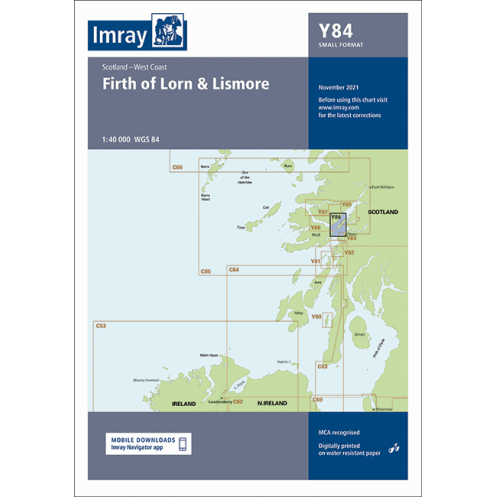 Imray - Y84 - Firth of Lorn & Lismore