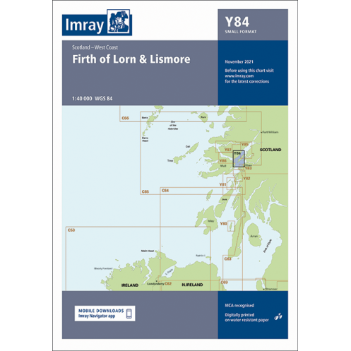 Imray - Y84 - Firth of Lorn & Lismore Imray - Y84 - Firth of Lorn & Lismore