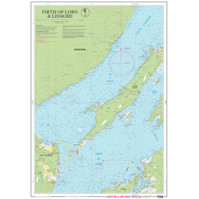 Carte marine Imray - Y84 - Firth of Lorn & Lismore