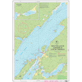 Carte marine Imray - Y85 - South loch Linnhe and loch Creran