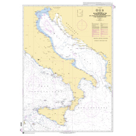 Shom C - 7331 - INT 306 - (fac-similé de la carte IT 435 (publication 1991)) - Du Cap Bon (Ras at Tib) au Golfe de Veni