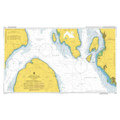 Admiralty - 2221 - Firth of Clyde Pladda to Inchmarnock Northern Sheet