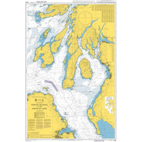 Admiralty - 2724 - North Channel to the Firth of Lorn