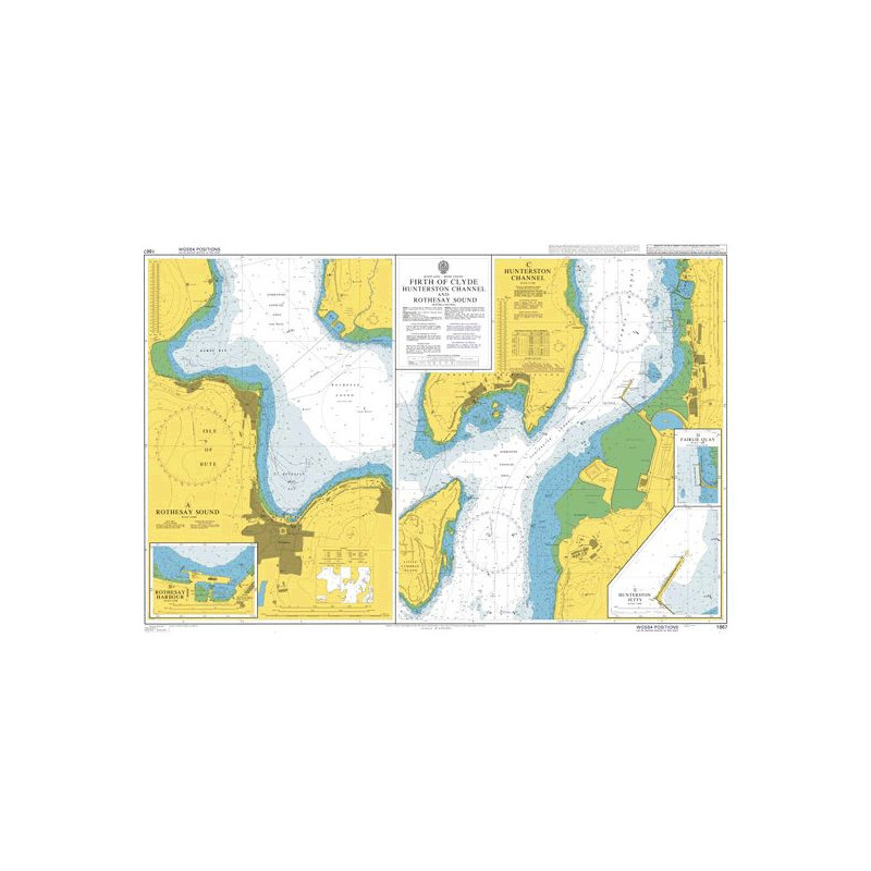 Admiralty - 1867 - Firth of Clyde Hunterston Channel and Rothesay Sound