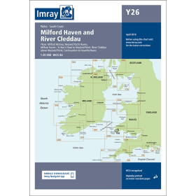 Carte marine Imray - Y26 - Milford Haven