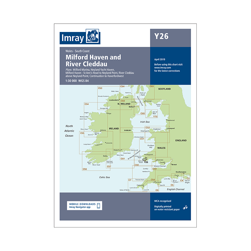 Imray - Y26 - Milford Haven