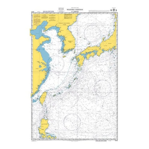 Admiralty - 4509 - Western Portion of Japan Admiralty - 4509 - Western Portion of Japan