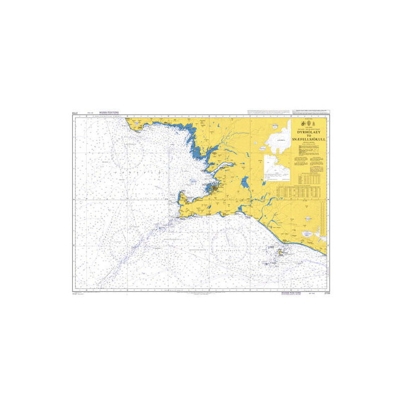 Admiralty - 2733 - Dyrholaey to Snaefellsjokull
