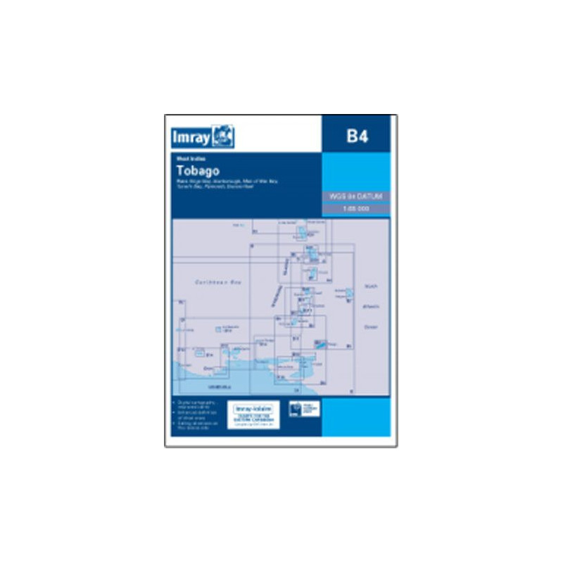 Imray - B4 - Tobago - Passage Chart