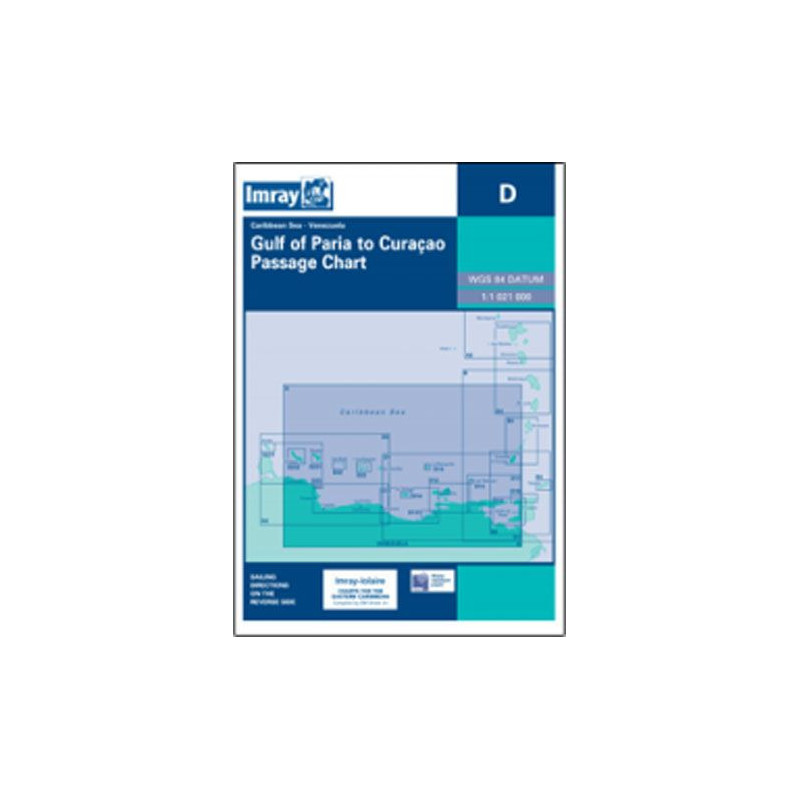Imray - D - Gulf of Paria to Curaçao - Passage Chart