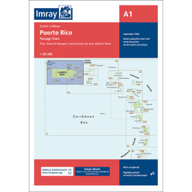 Imray - A1 - Puerto Rico - Passage Chart