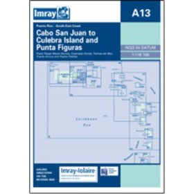Imray - A13 - Cabo San Juan to Culebra Island and Punta Figuras