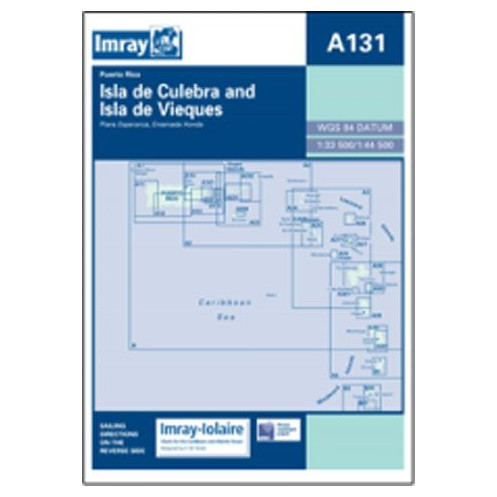 Imray - A131 - Isla de Culebra and Isla de Vieques