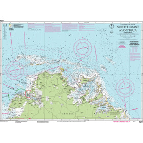 Imray - A271 - North Coast of Antigua