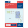 Imray - A3 - Anguilla to Dominica - Passage Chart