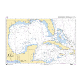Shom C - 6761 - INT 401 - (fac-similé de la carte US 401) - Golfe du Mexique