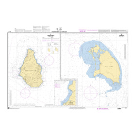 Shom C - 7617 - Montserrat et Barbuda (Fac-similé de la carte GB 254)