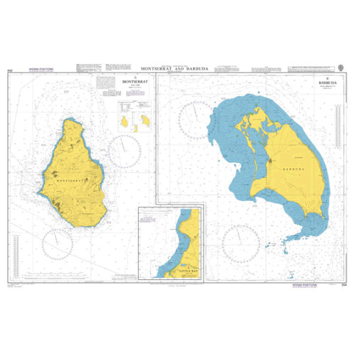 Admiralty - 254 - Montserrat and Barbuda