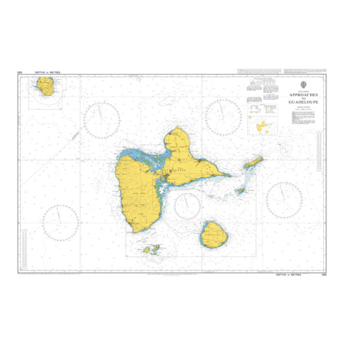 Admiralty - 593 - Approaches to Guadeloupe