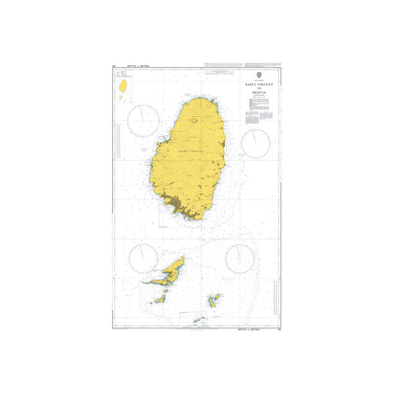 Admiralty - 791 - Saint Vincent to Bequia