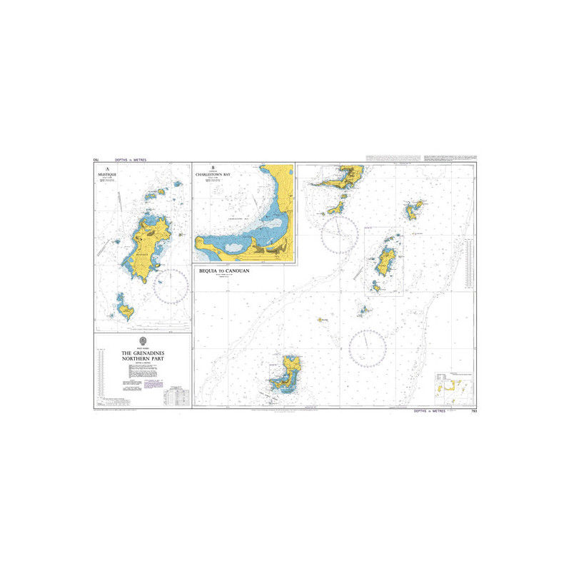 Admiralty - 793 - The Grenadines - Northern Part