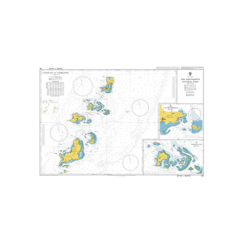 Admiralty - 794 - The Grenadines - Central Part