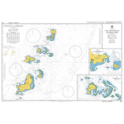 Admiralty - 794 - The Grenadines - Central Part Admiralty - 794 - The Grenadines - Central Part