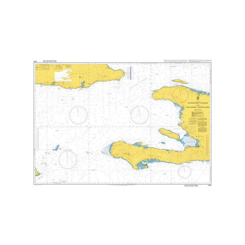 Admiralty - 3935 - Windward Passage and Southern Approaches