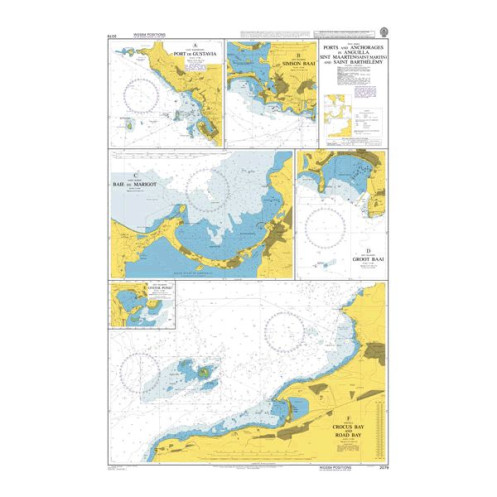 Admiralty - 2079 - Ports and Anchorages in Anguilla, Saint Maarten (Saint Martin) and Saint Barthelemy