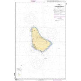 Shom C - 7615 - Approches de Barbados