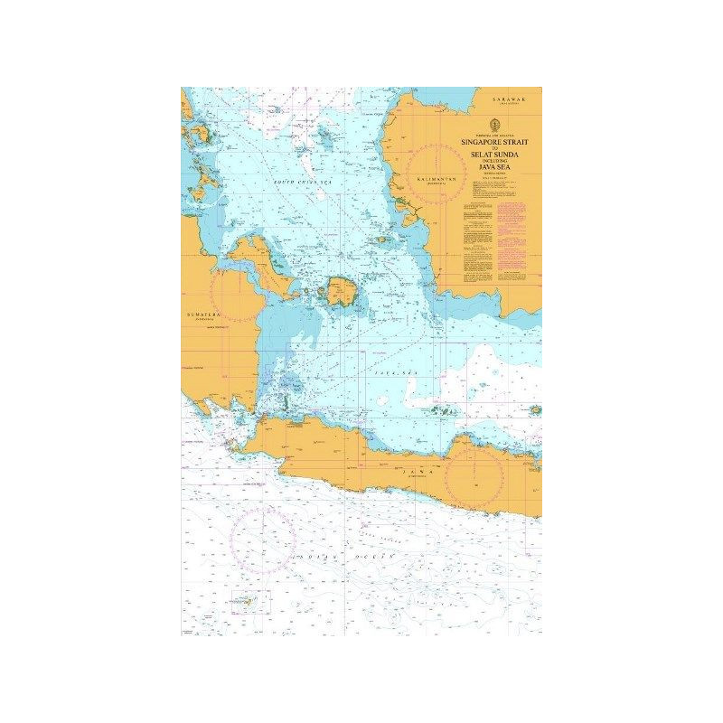 Admiralty Raster Geotiff - 2470 - Singapore Strait to Selat Sunda including Java Sea