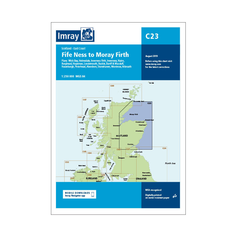 Imray - C23 - Fife Ness to Moray Firth