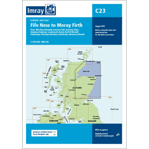 Imray - C23 - Fife Ness to Moray Firth