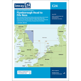 Imray - C24 - Flamborough Head to Fife Ness - Passage Chart