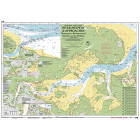 Imray - Y18 - The River Medway & Approaches - Sheerness to Rochester and River Thames Sea Reach