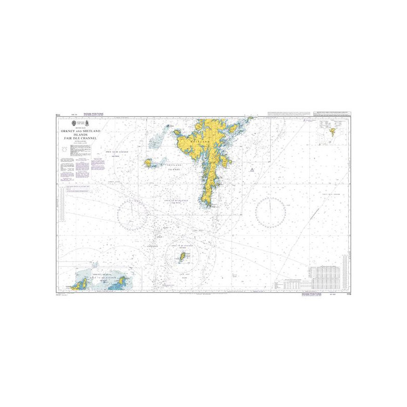 Admiralty - 1119 - Orkney and Shetland Islands Fair Isle Channel
