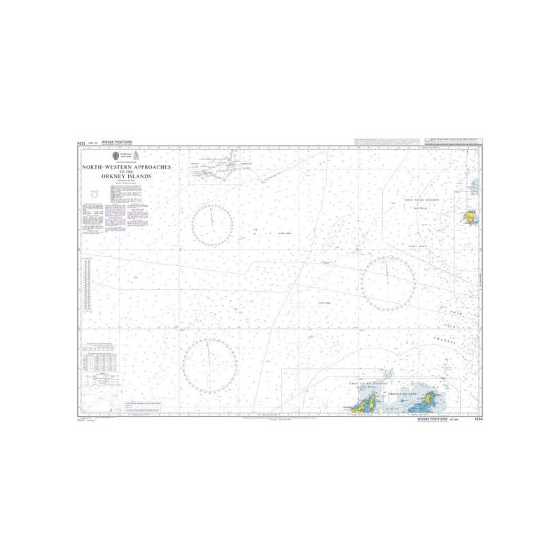 Admiralty - 1234 - North - Western Approaches to the Orkney Islands