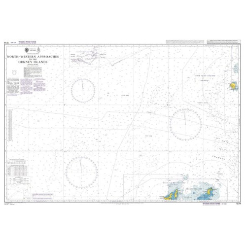 Admiralty - 1234 - North - Western Approaches to the Orkney Islands