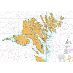 Admiralty - 3567 - Foroyar (Faroe Islands) Northern Part